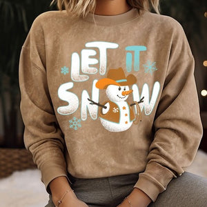 "Let It Snow" Sweatshirt